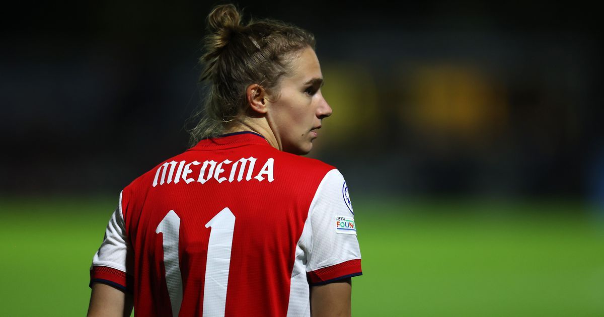 Star striker Vivianne Miedema said it was 'unexpected' to be named BBC Women's Footballer of the Year 2021