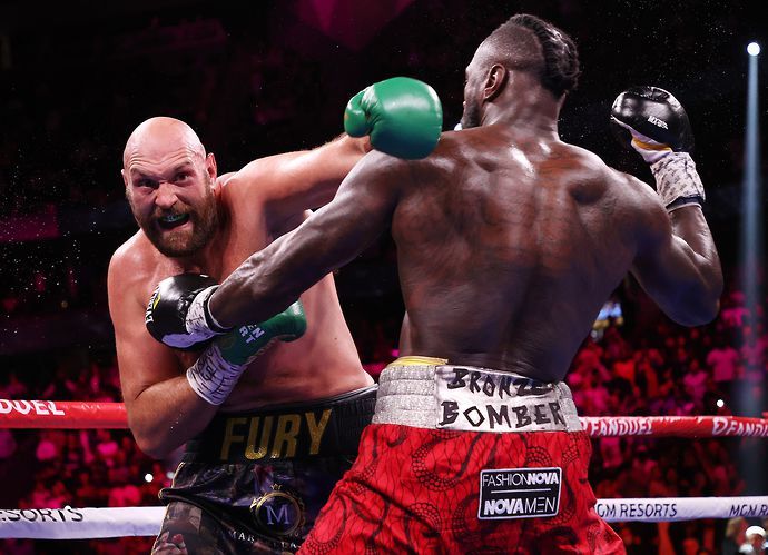 Tyson Fury knocked out Deontay Wilder in the 11th round