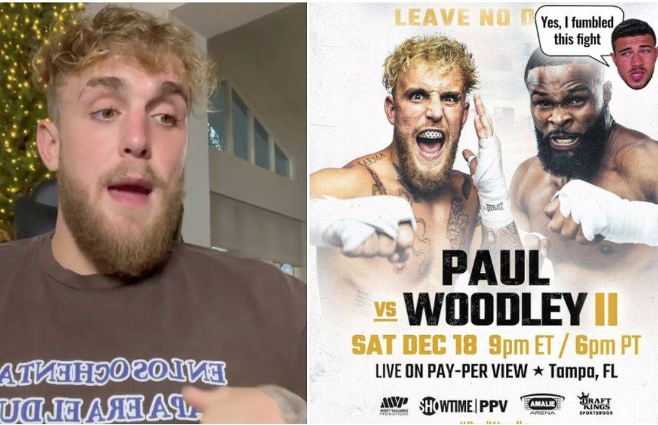 Jake Paul vs Tommy Fury: The Problem Child reacts to fight being called off