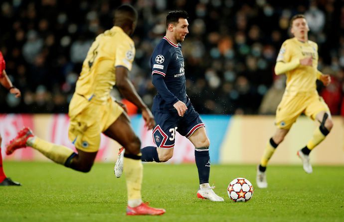 Messi in action