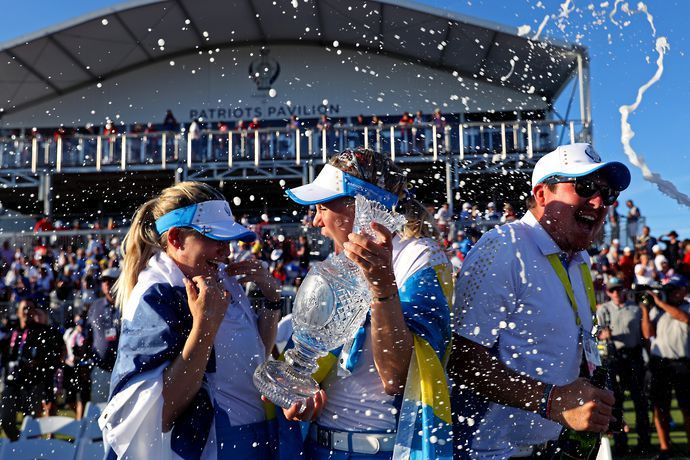 Europe retained the Solheim Cup in September
