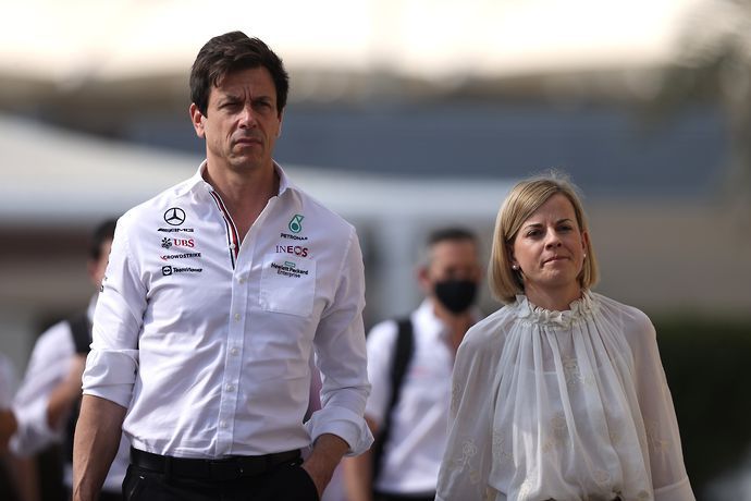 Toto Wolff and Susie Wolff
