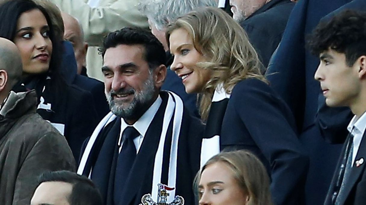 Newcastle United co-owners Mehrdad Ghodoussi and Amanda Staveley
