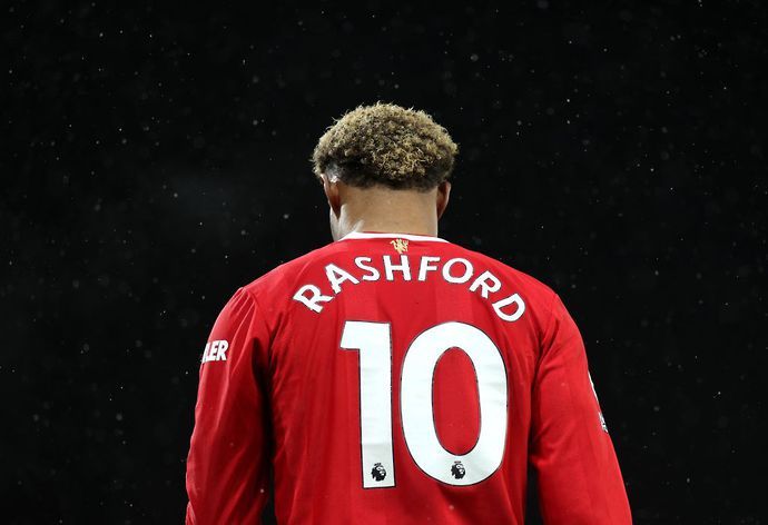 Rashford with Man Utd