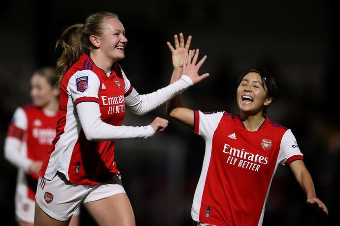 Arsenal will be aiming to maintain their lead in the Women's Super League