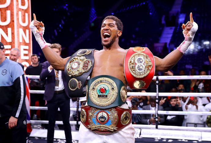 Anthony Joshua is a two-time heavyweight world champion