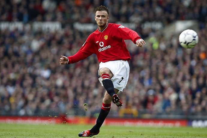 David Beckham scored 18 free-kicks in the Premier League