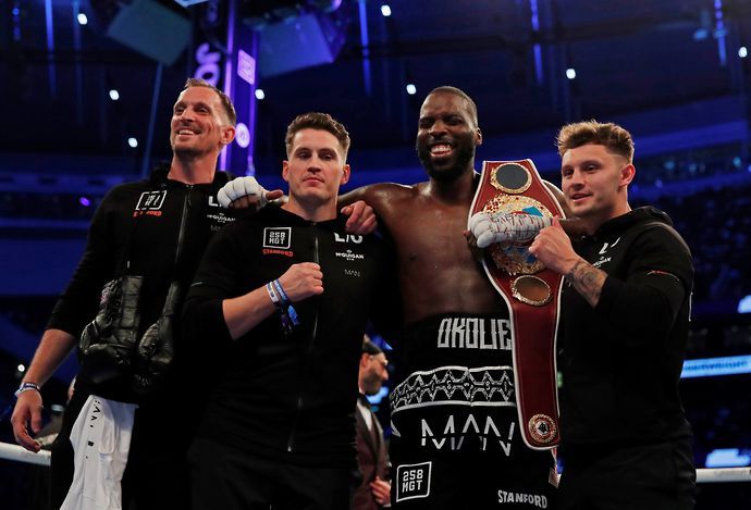 Lawrence Okolie is the current WBO cruiserweight champion