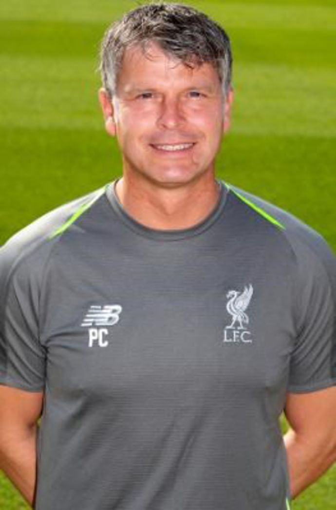 Liverpool coach Phil Charnock