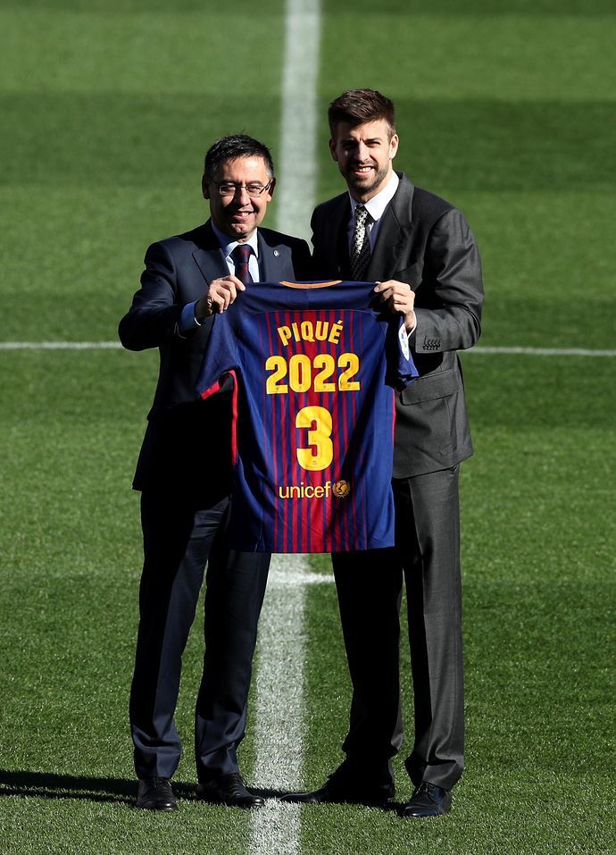 Full details of Gerard Pique's contract he signed with Bartomeu has been leaked