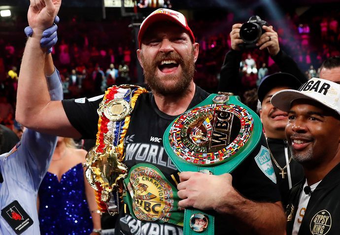 Tyson Fury knocked out Deontay Wilder in their October trilogy fight in Las Vegas