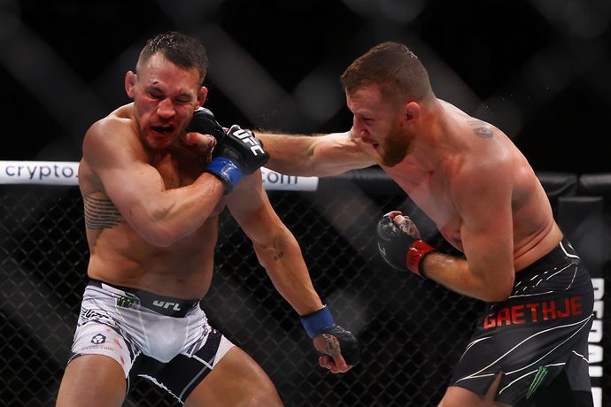 Justin Gaethje went to war with Michael Chandler