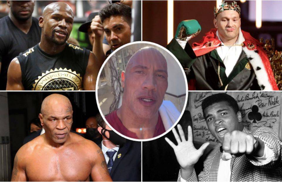 Ali, Mayweather, Tyson, Fury: Dwayne 'The Rock' Johnson talks boxing's GOAT