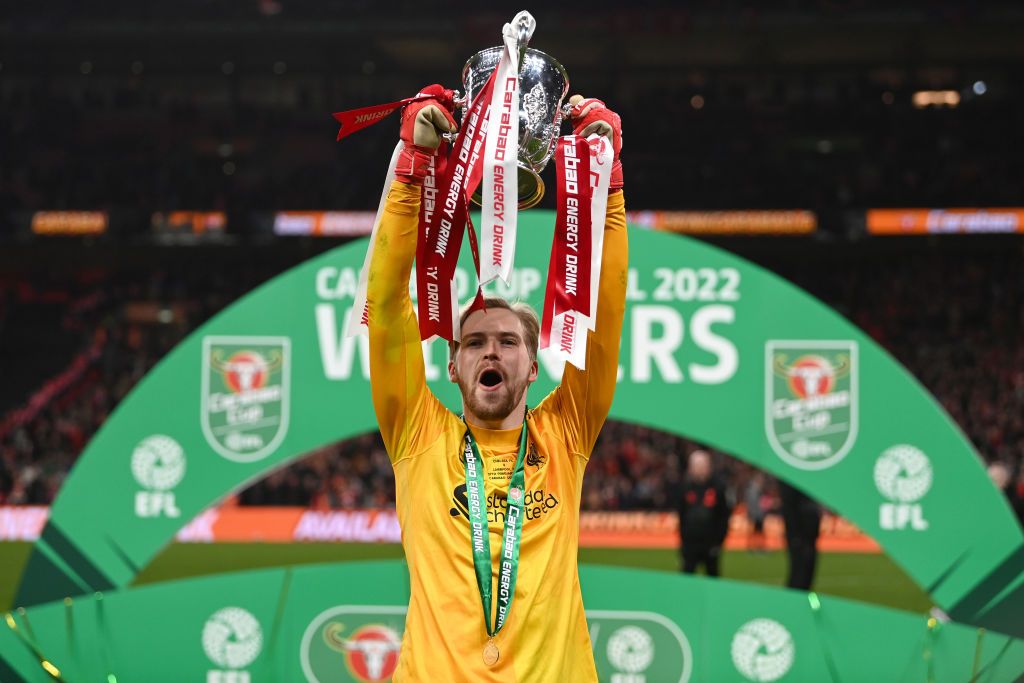 Caoimhin Kelleher Shares Moment With Alisson After Carabao Cup Win