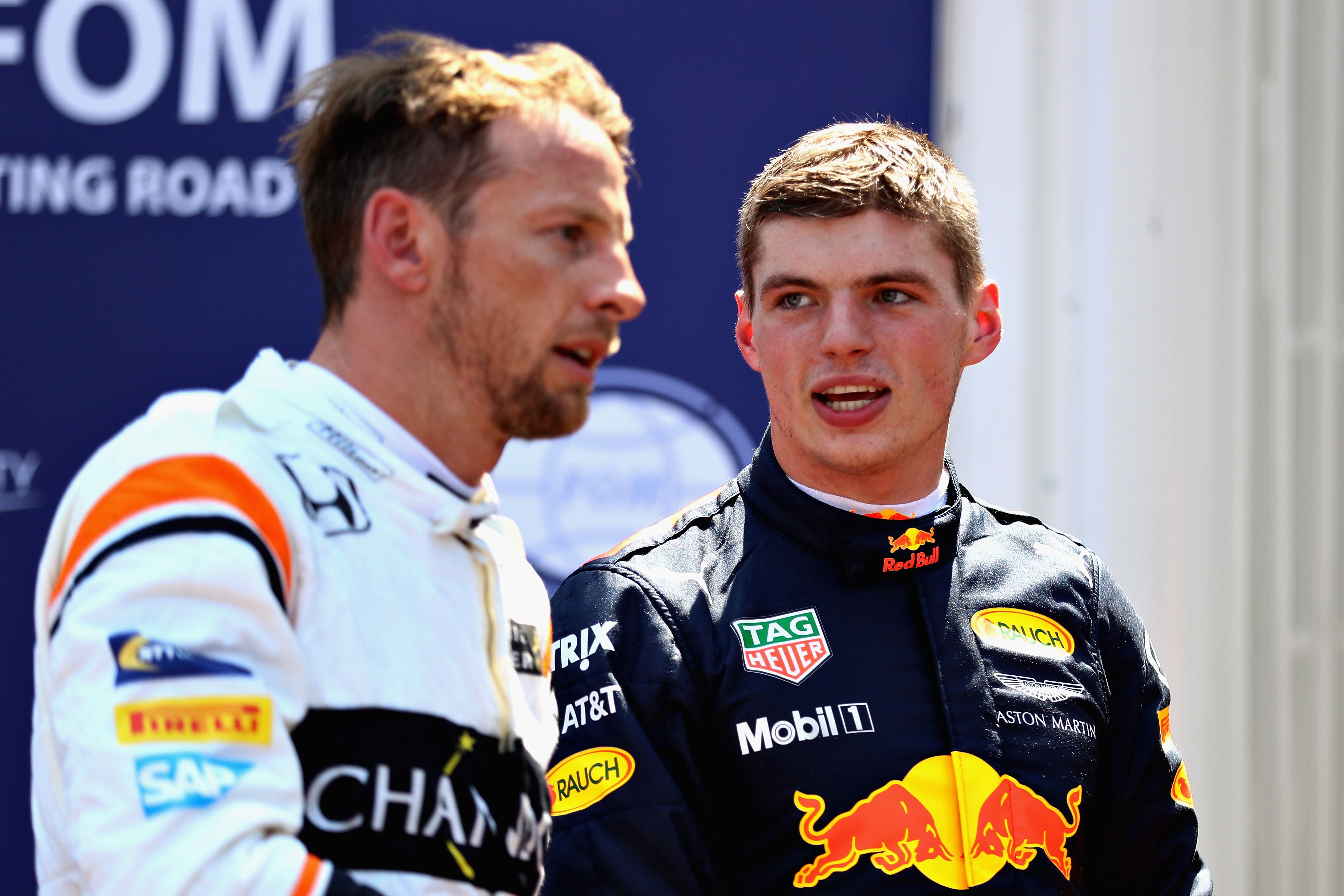 Jenson Button, Max Verstappen