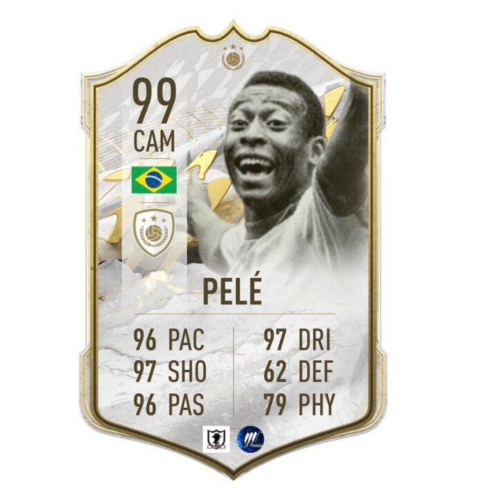 Pele Fifa 14 Card