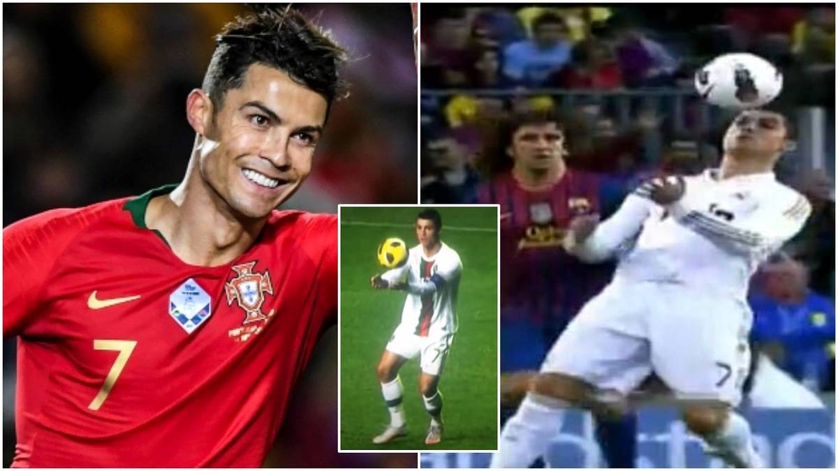 Cristiano Ronaldo's 'hand trick' skill still needs explaining