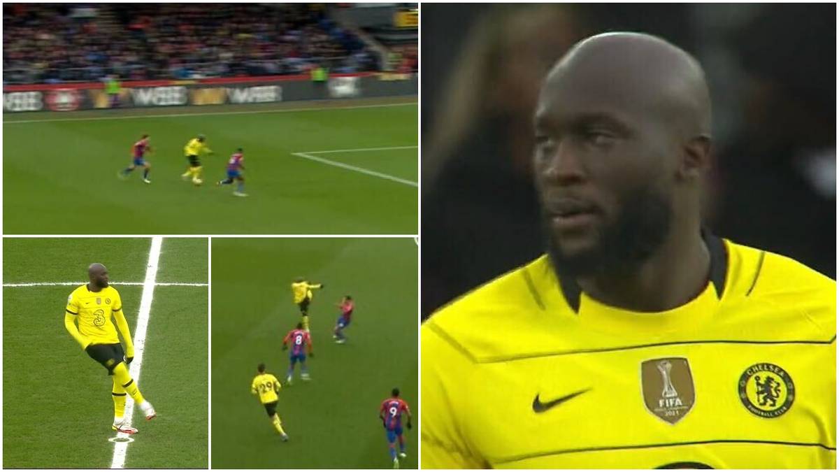 Romelu Lukaku: Clip of every touch Chelsea striker had v Palace emerges