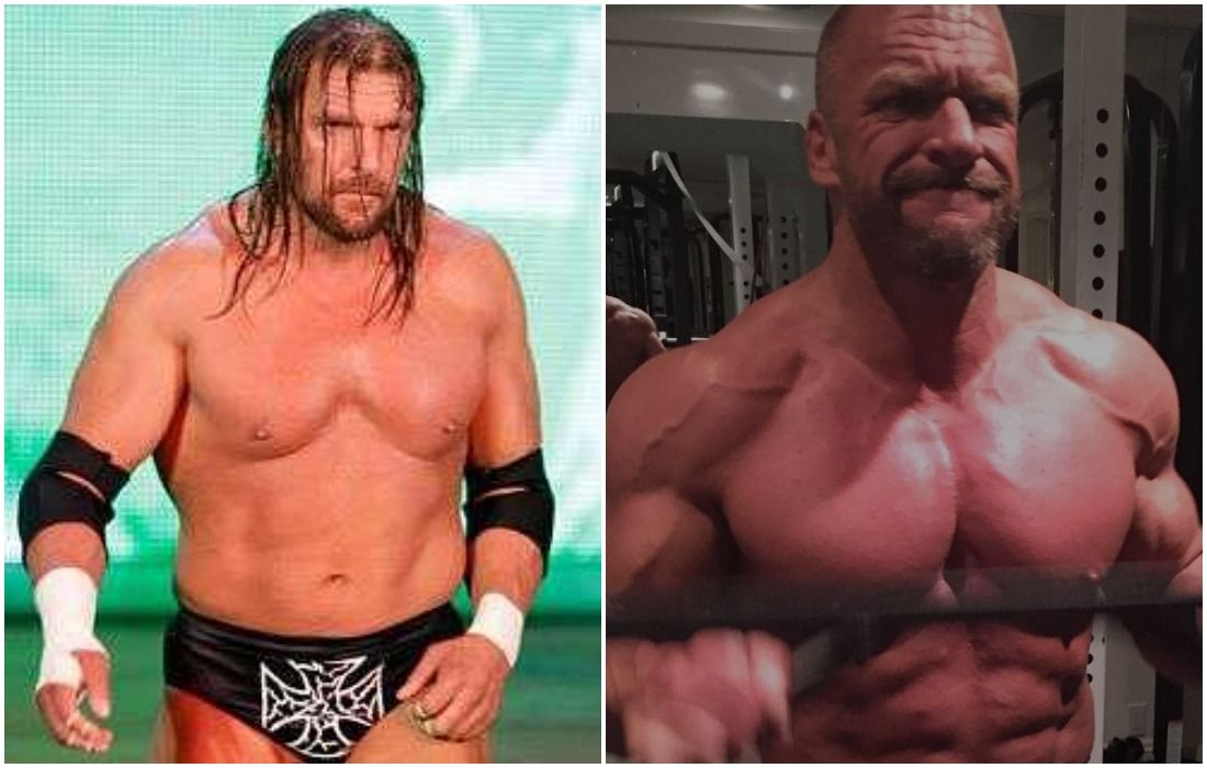 Triple H's incredible body transformation