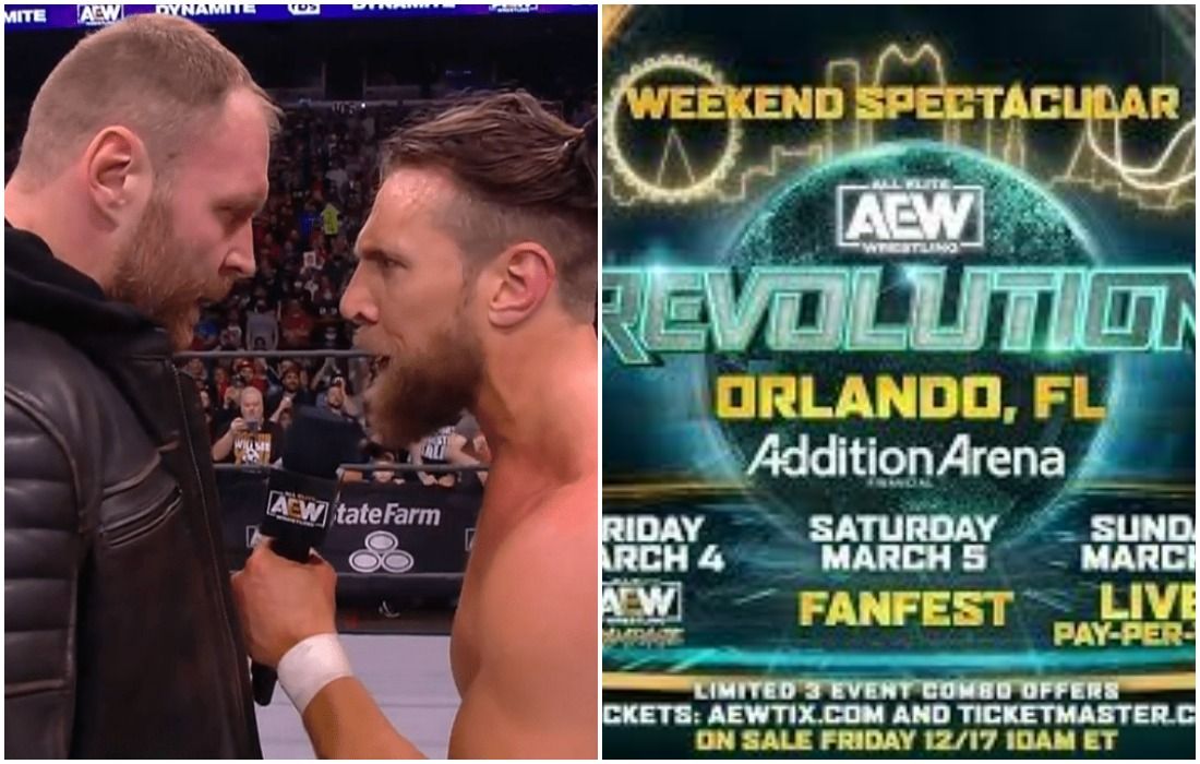 AEW: Jon Moxley V Bryan Danielson Set For AEW Revolution.