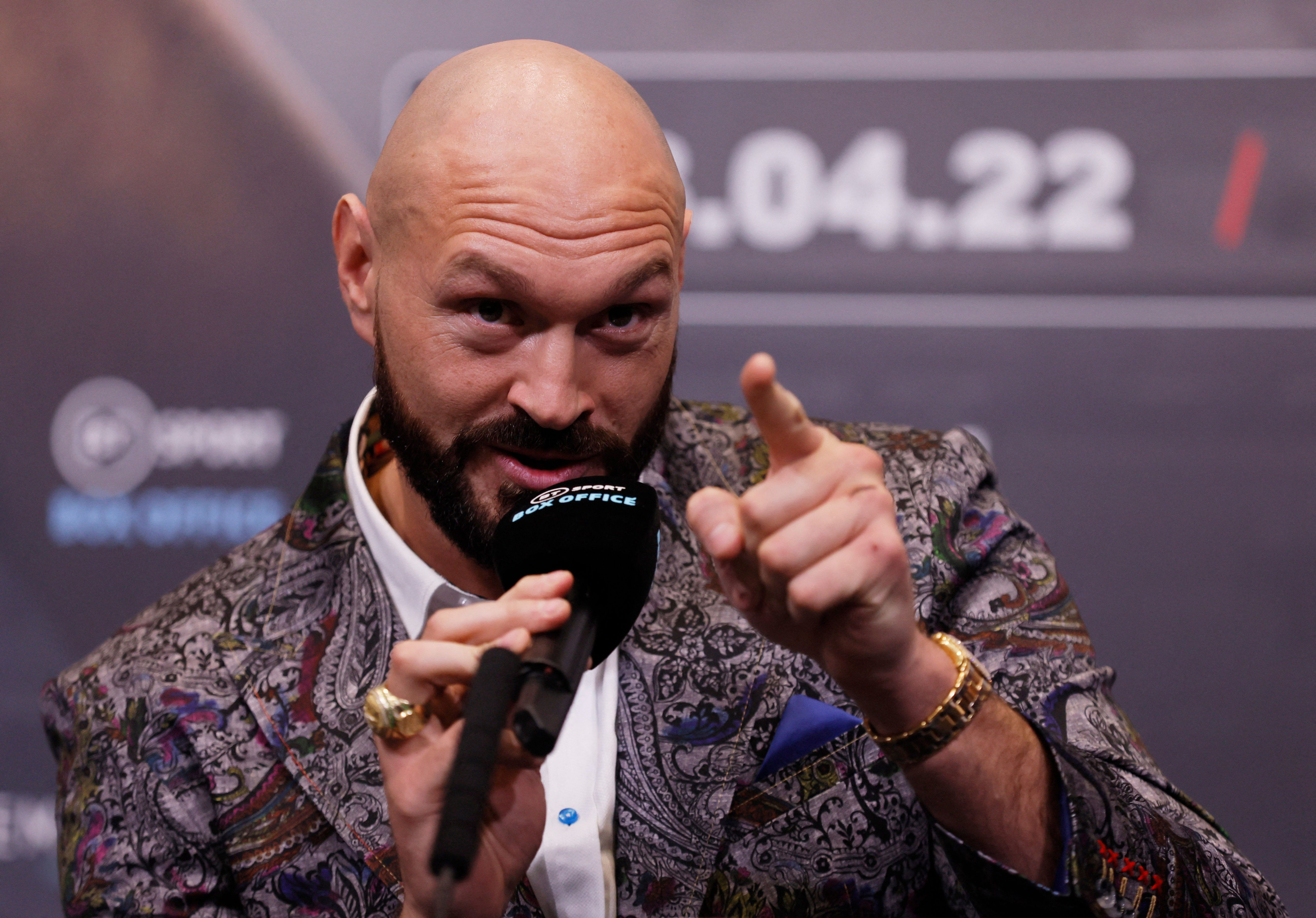 Tyson Fury Dillian Whyte Press Conference