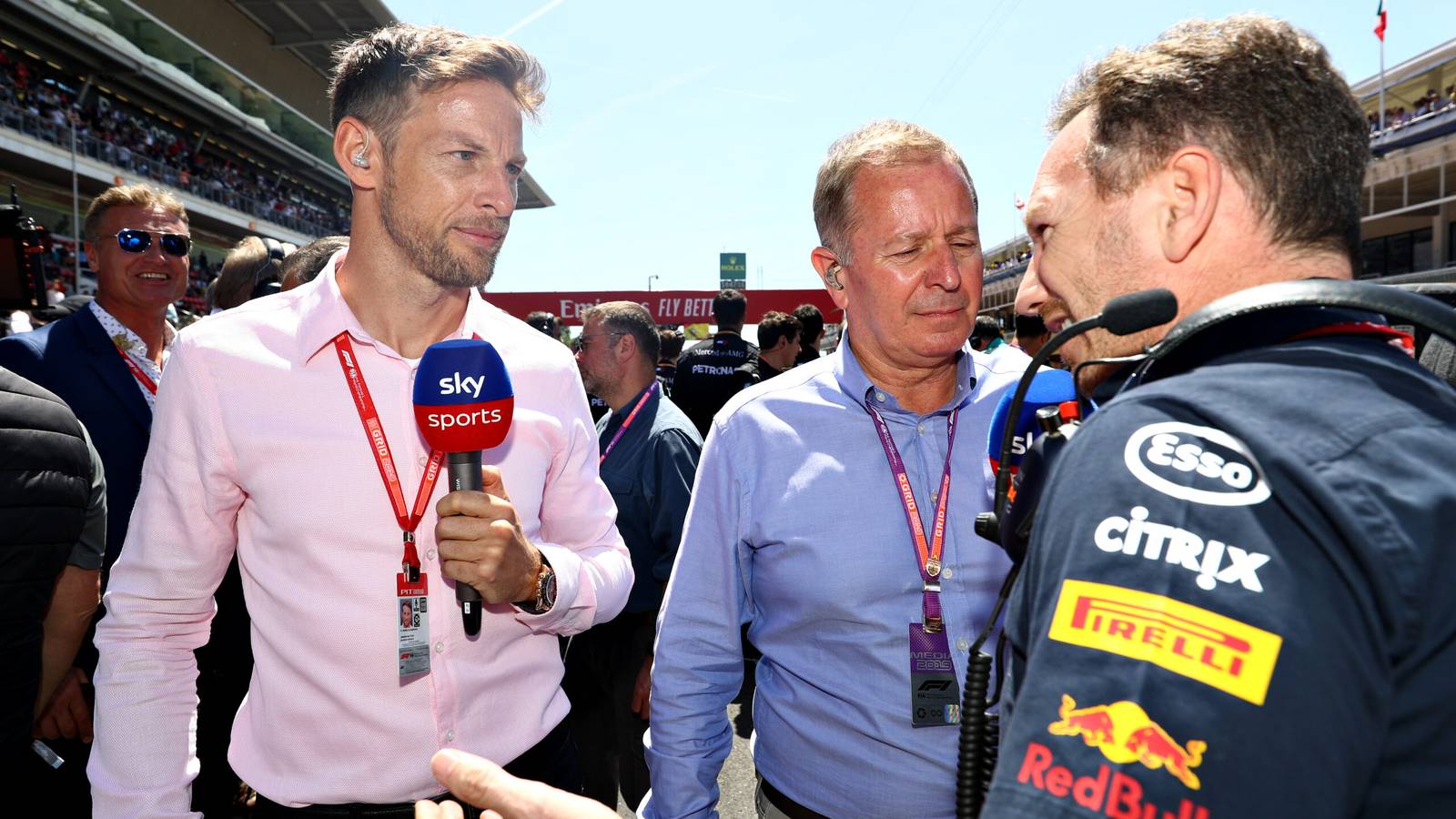 Jenson Button offers thoughts on F1 becoming an all-electric series