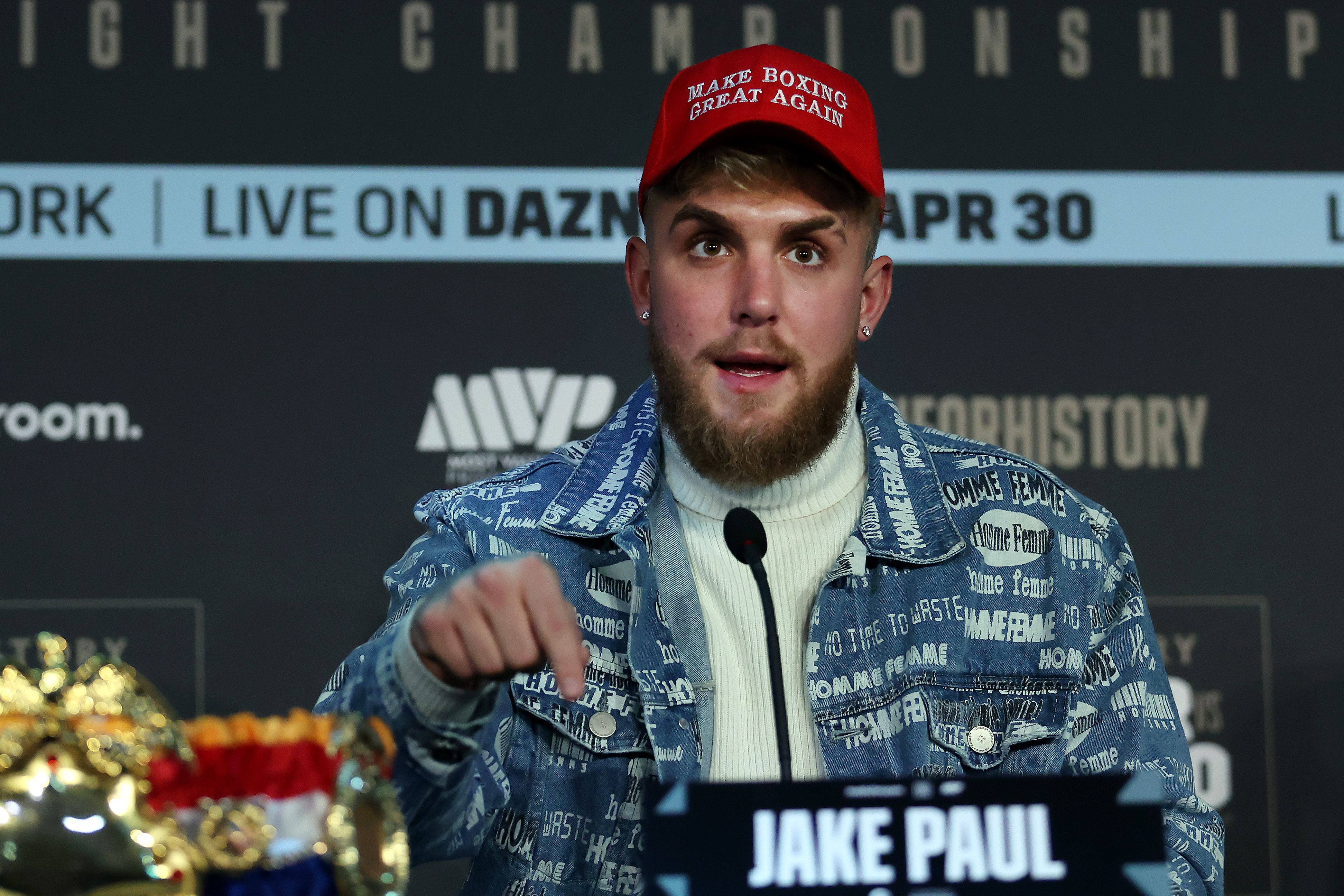 Jake Paul has no qualms calling out other boxers