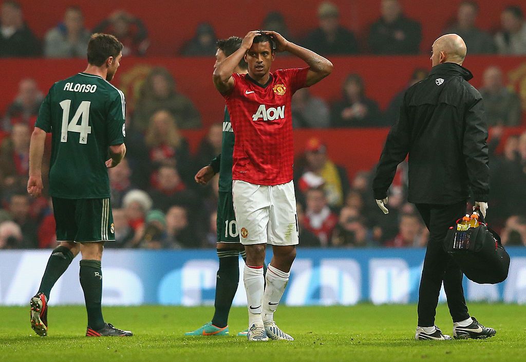 Nani's red card in Man 1-2 in 2013 remembered