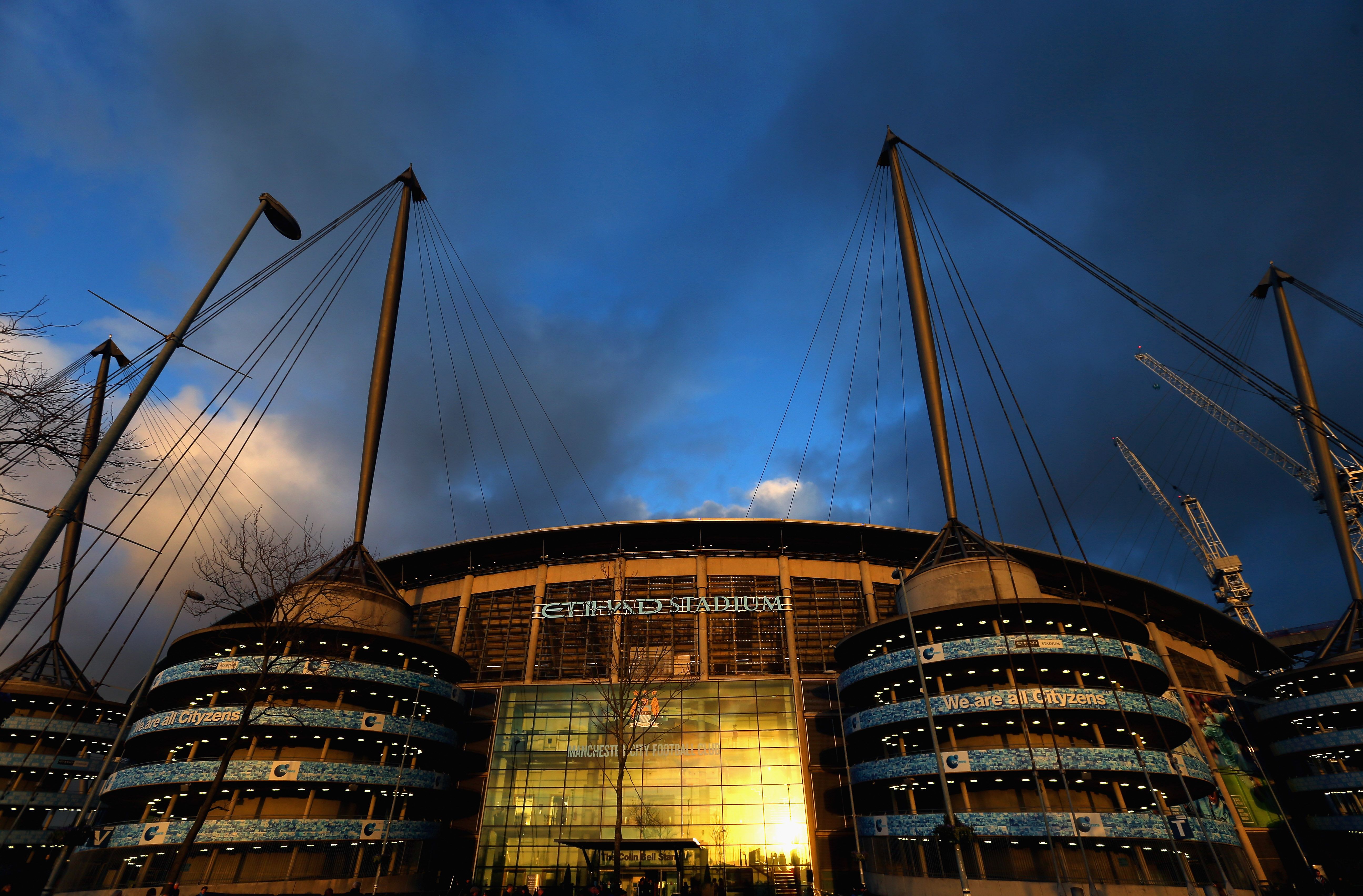 A general view of the Etihad Stadium, Manchester