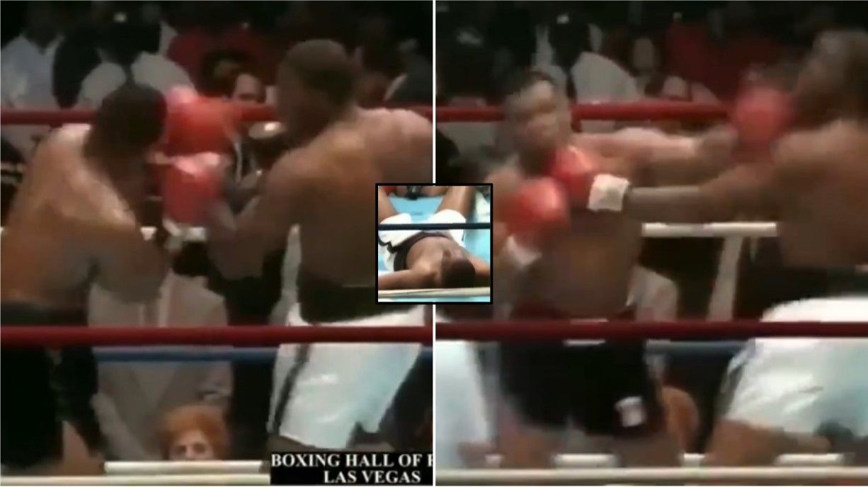 Mike Tyson only needed one shot to knock out opponent who landed 20 punches of his own