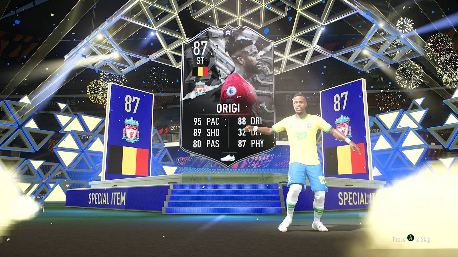 FIFA 22: Divock Origi Showdown card upgraded with insane stats