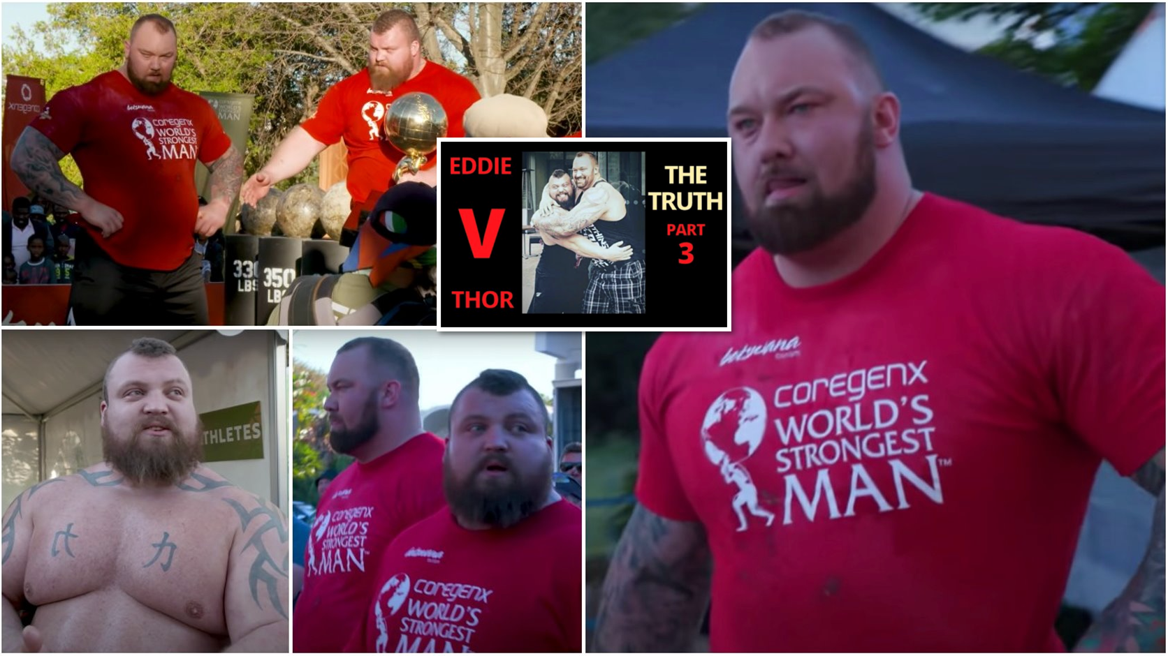 Eddie Hall vs Hafthor Bjornsson Worlds Strongest Man 2017 controversy