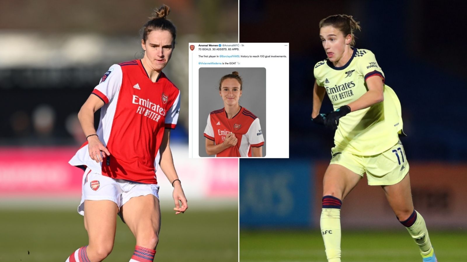 Vivianne Miedema: All time WSL top goal scorer signs new Arsenal