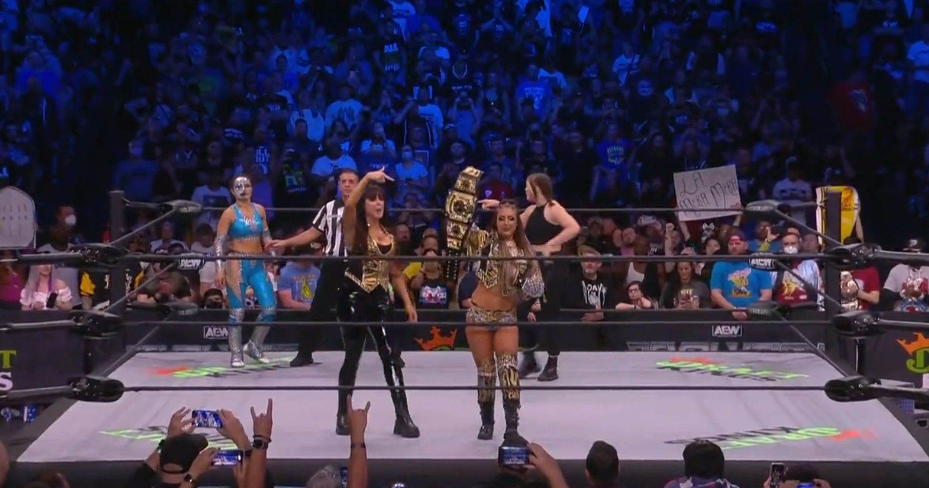 AEW: Top championship gets a new look.