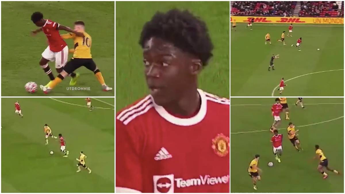 Man Utd: Kobbie Mainoo's highlights v Wolves in FA Youth Cup go viral