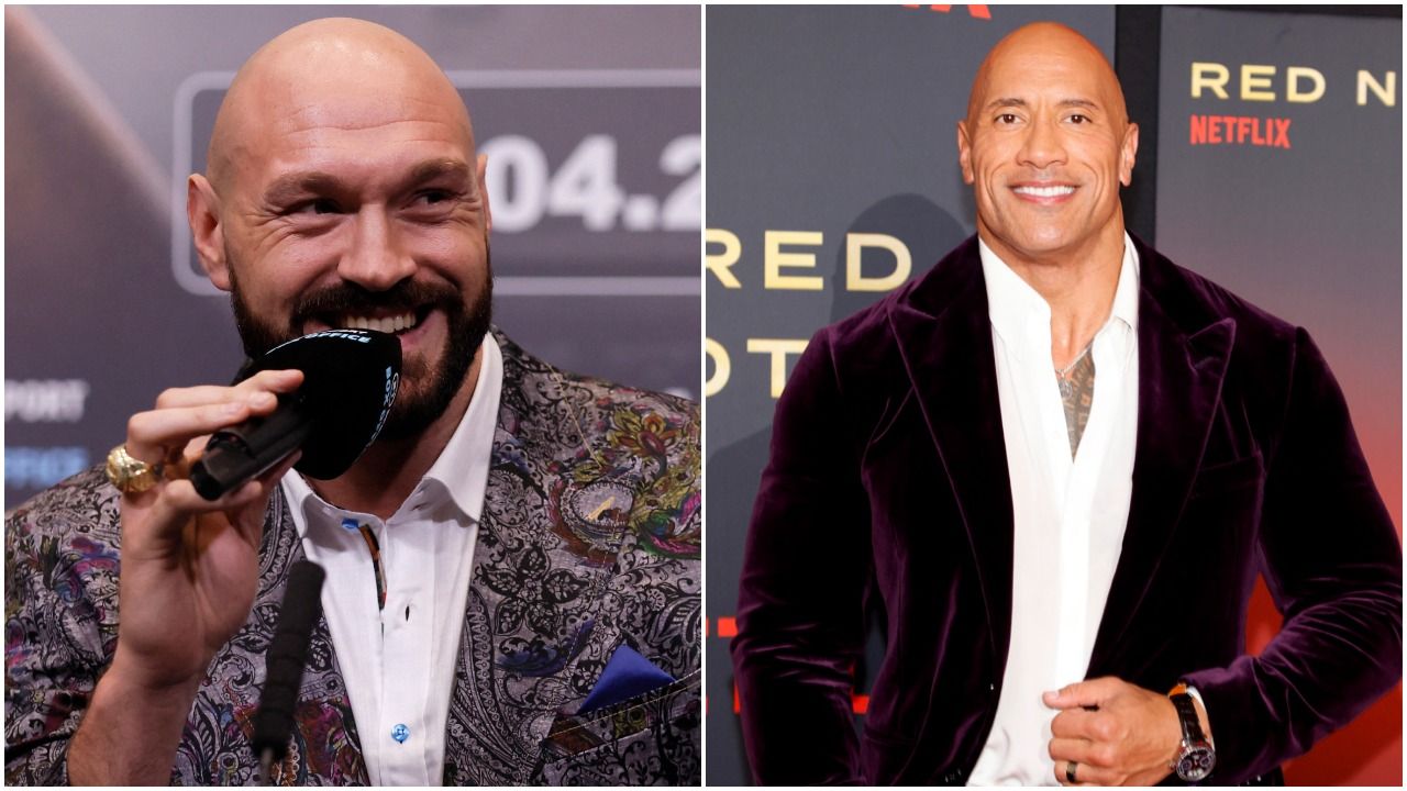 Tyson Fury wants Dwayne 'The Rock' Johnson to play him in a movie on ...