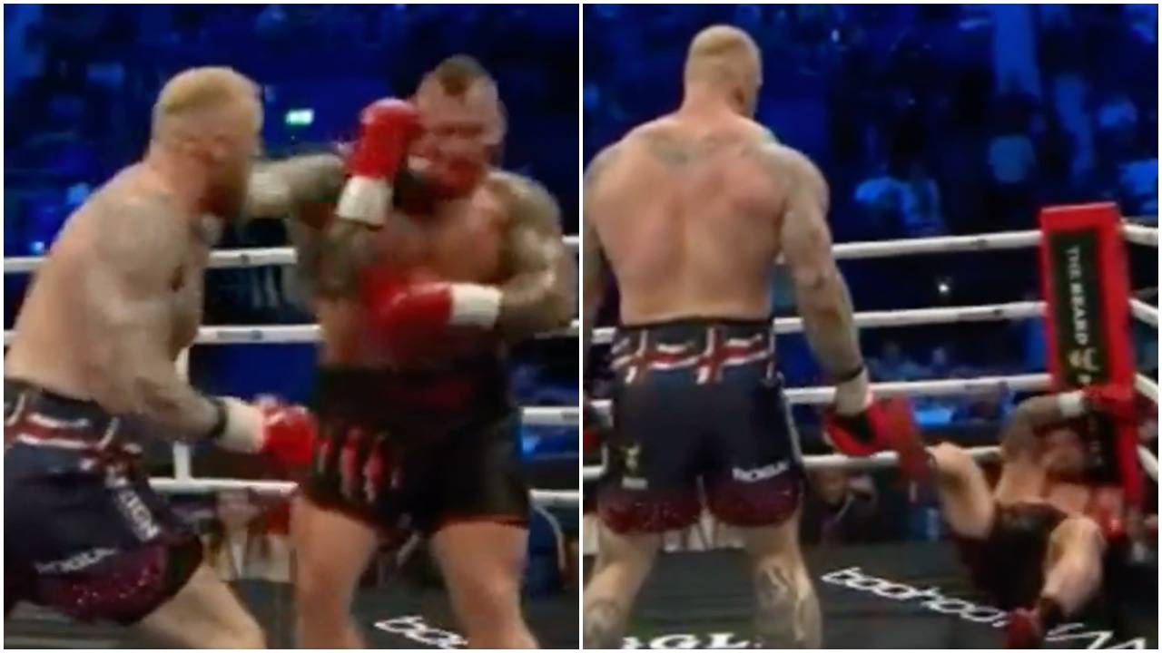 Hafthor Bjornsson beats Eddie Hall: Thor's beautiful shot to drop The Beast