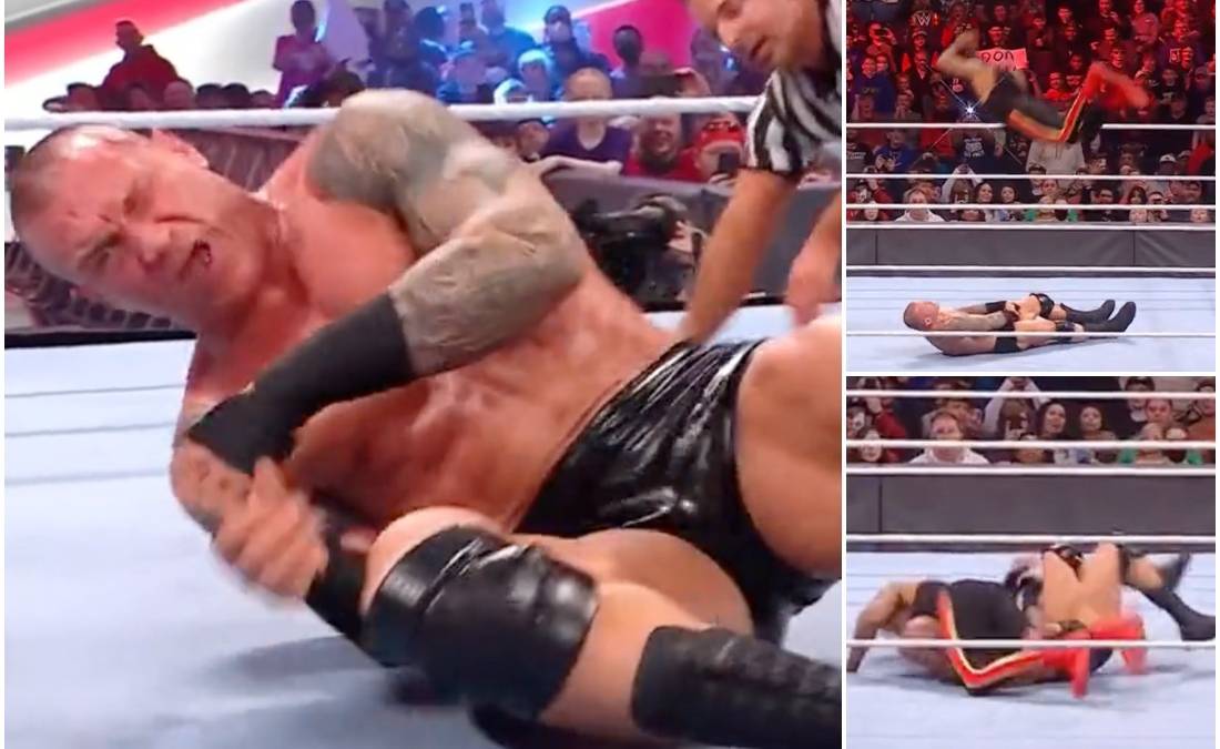 WWE Raw: Match ending unplanned as Randy Orton seemingly suffers injury