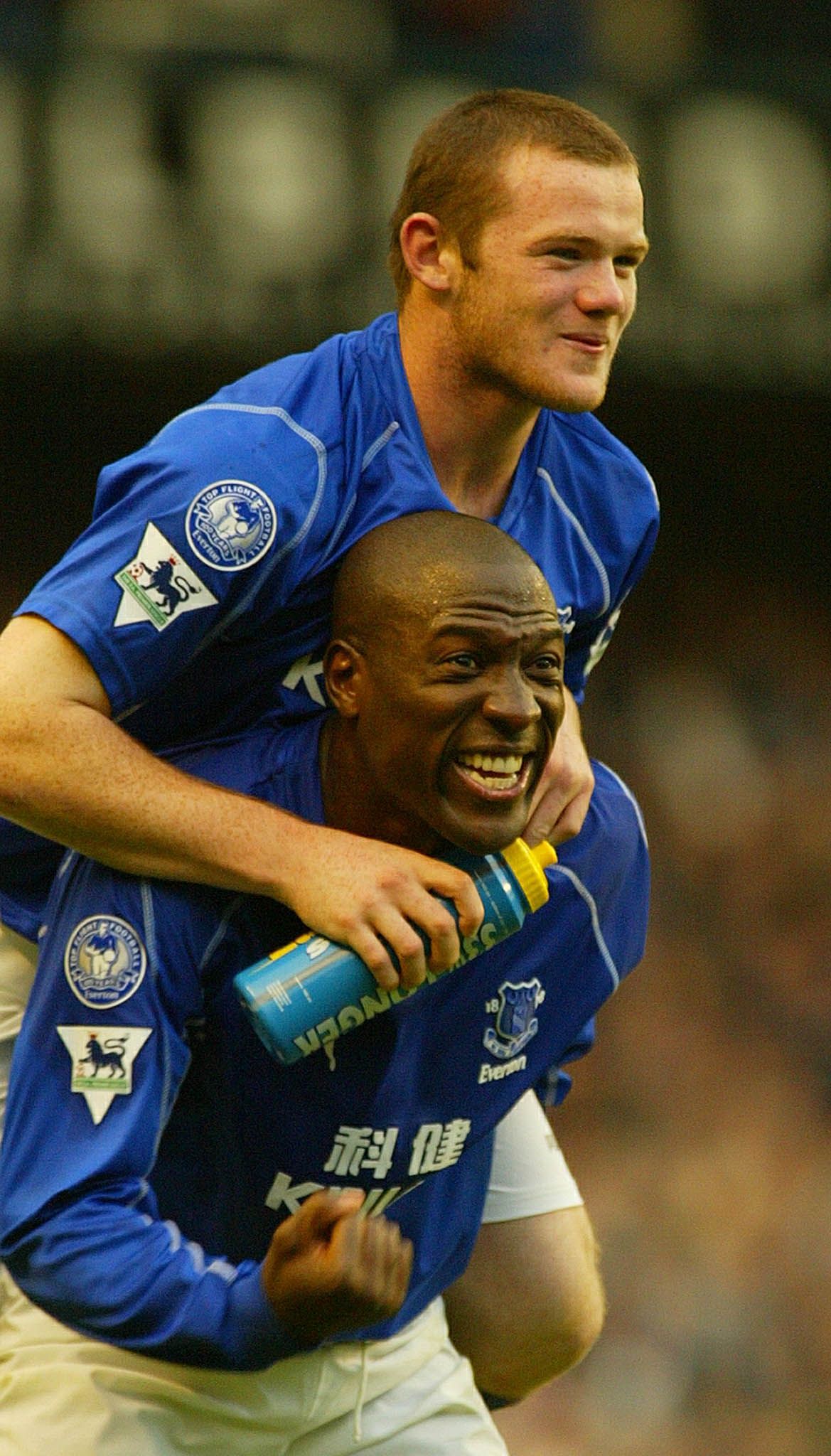 Rooney in his early Everton days.