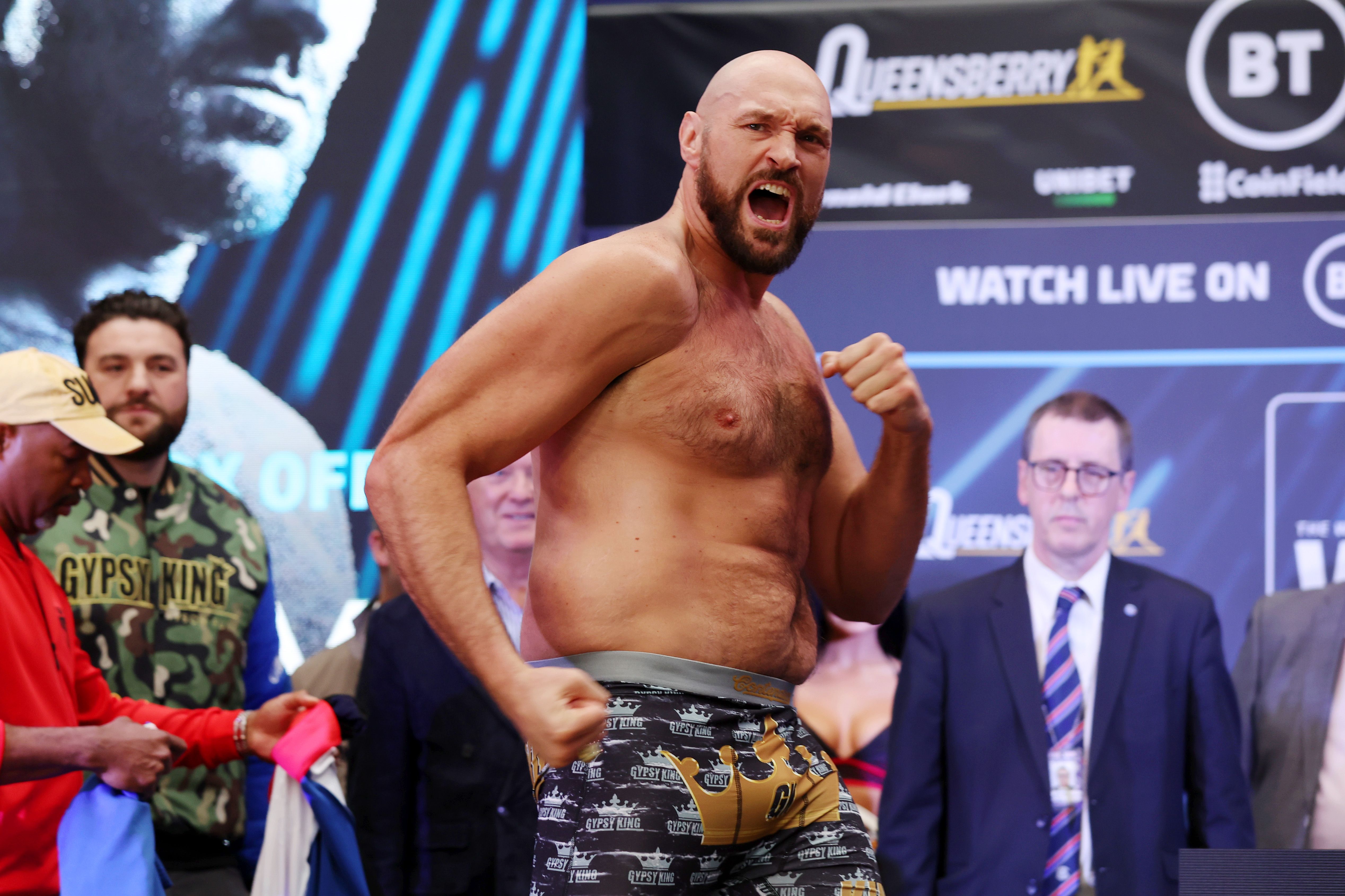 Tyson fury and usyk full fight