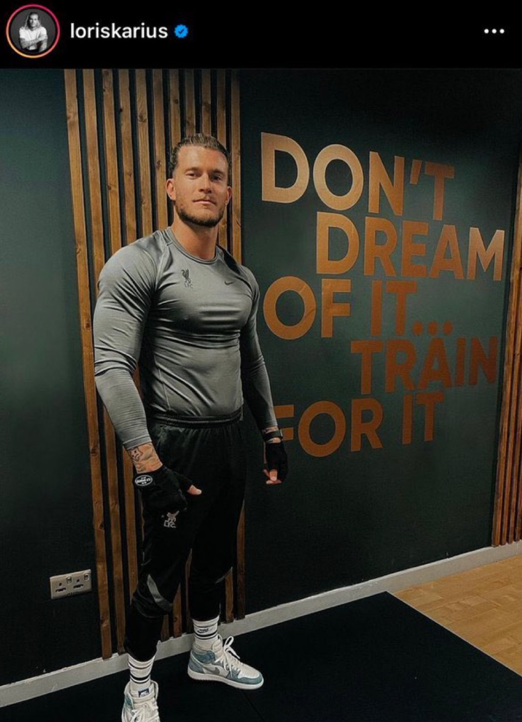 Loris Karius: Liverpool goalkeeper is looking ripped in new image