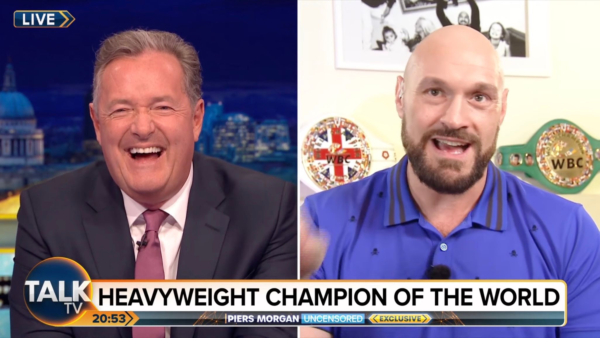 What has Tyson Fury said about Mike Tyson plane incident?