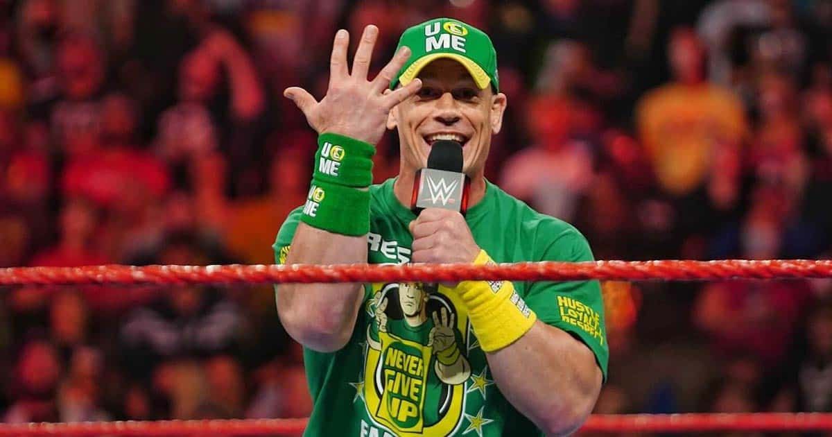 John Cena working for WWE