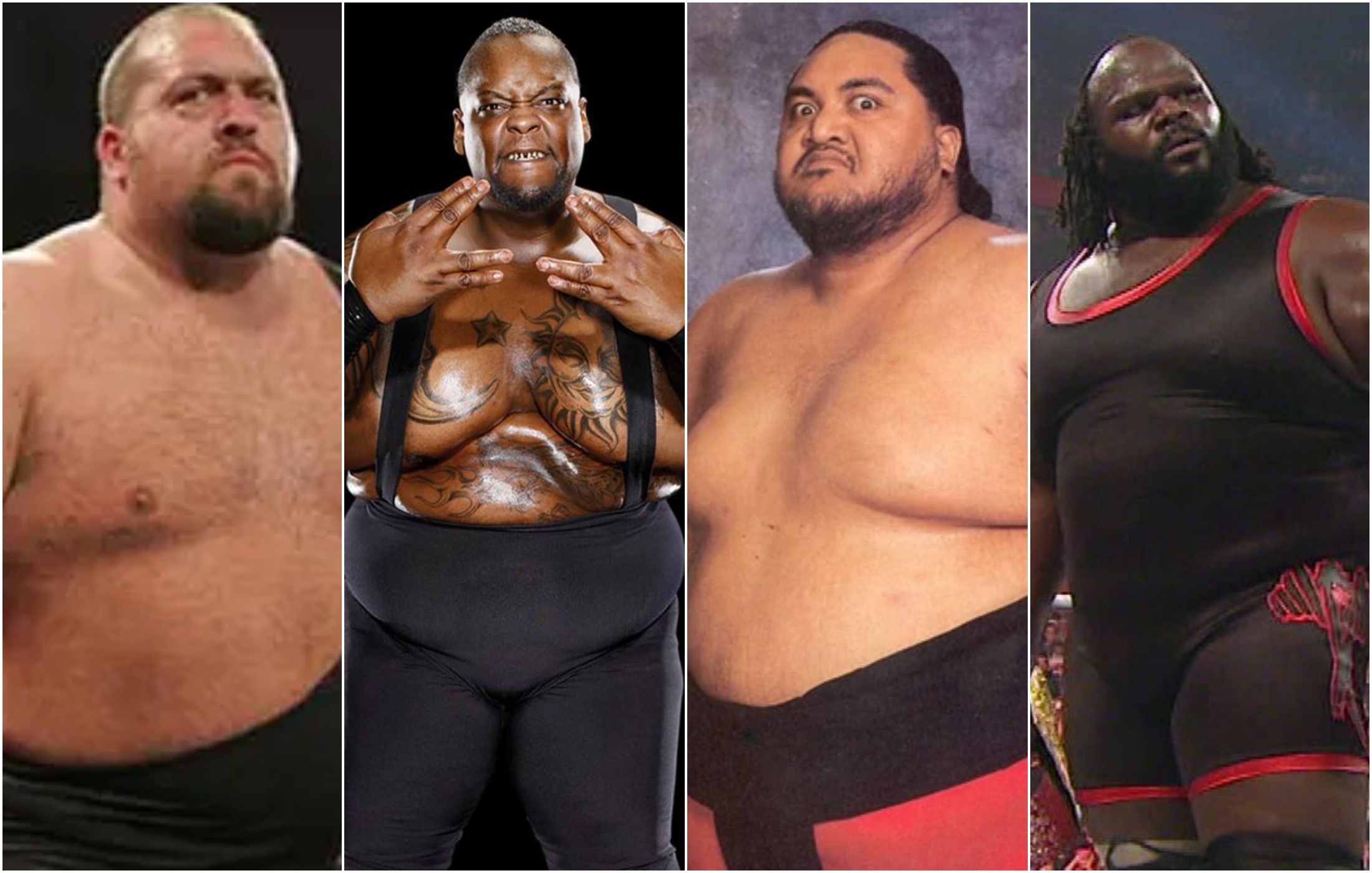 Big Show Mark Henry Omos The Heaviest Wwe Superstars In History