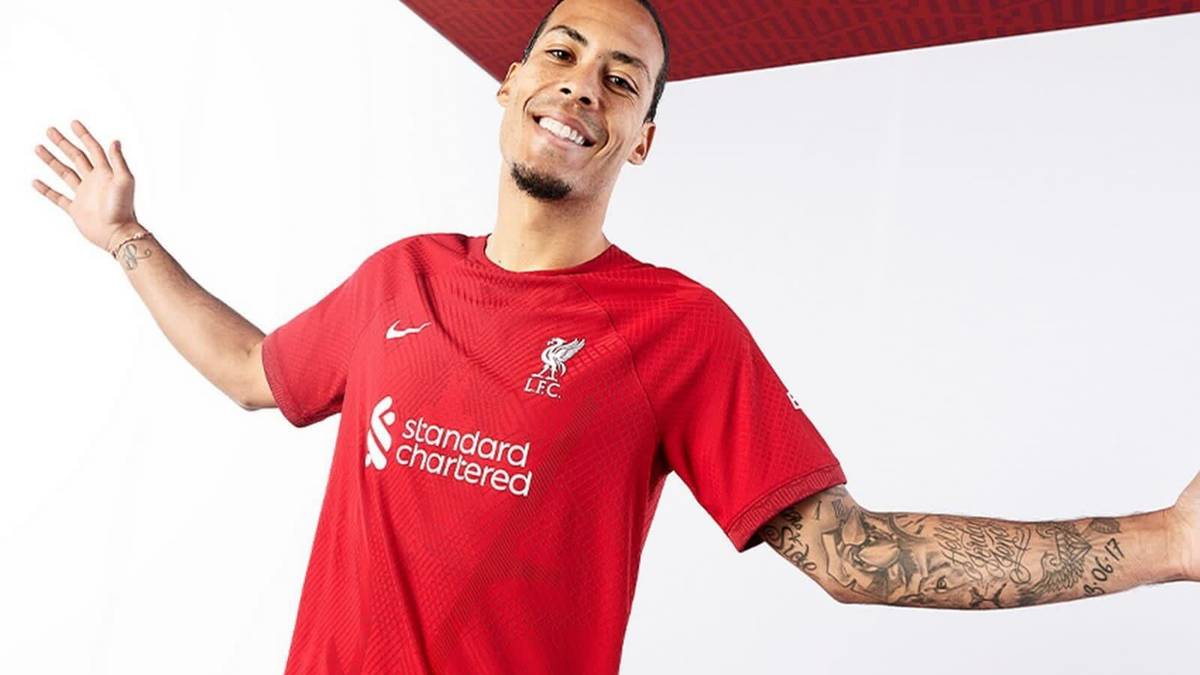 Liverpool's new kit: The Reds officially unveil beautiful home kit