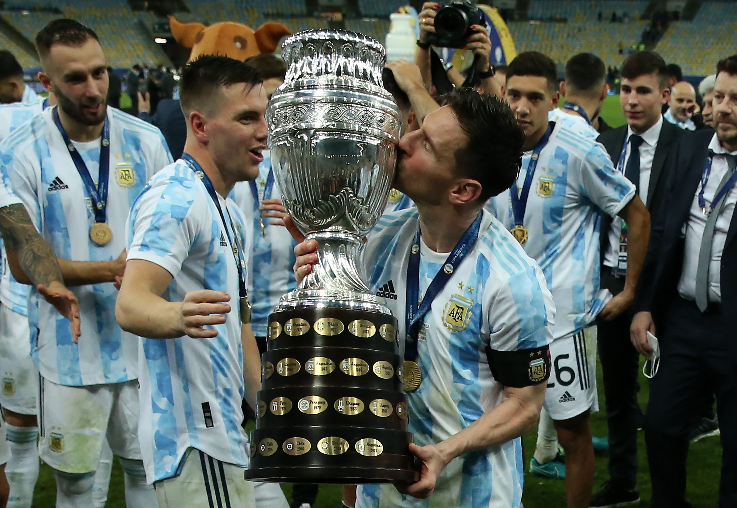 Messi won the 2021 Copa America