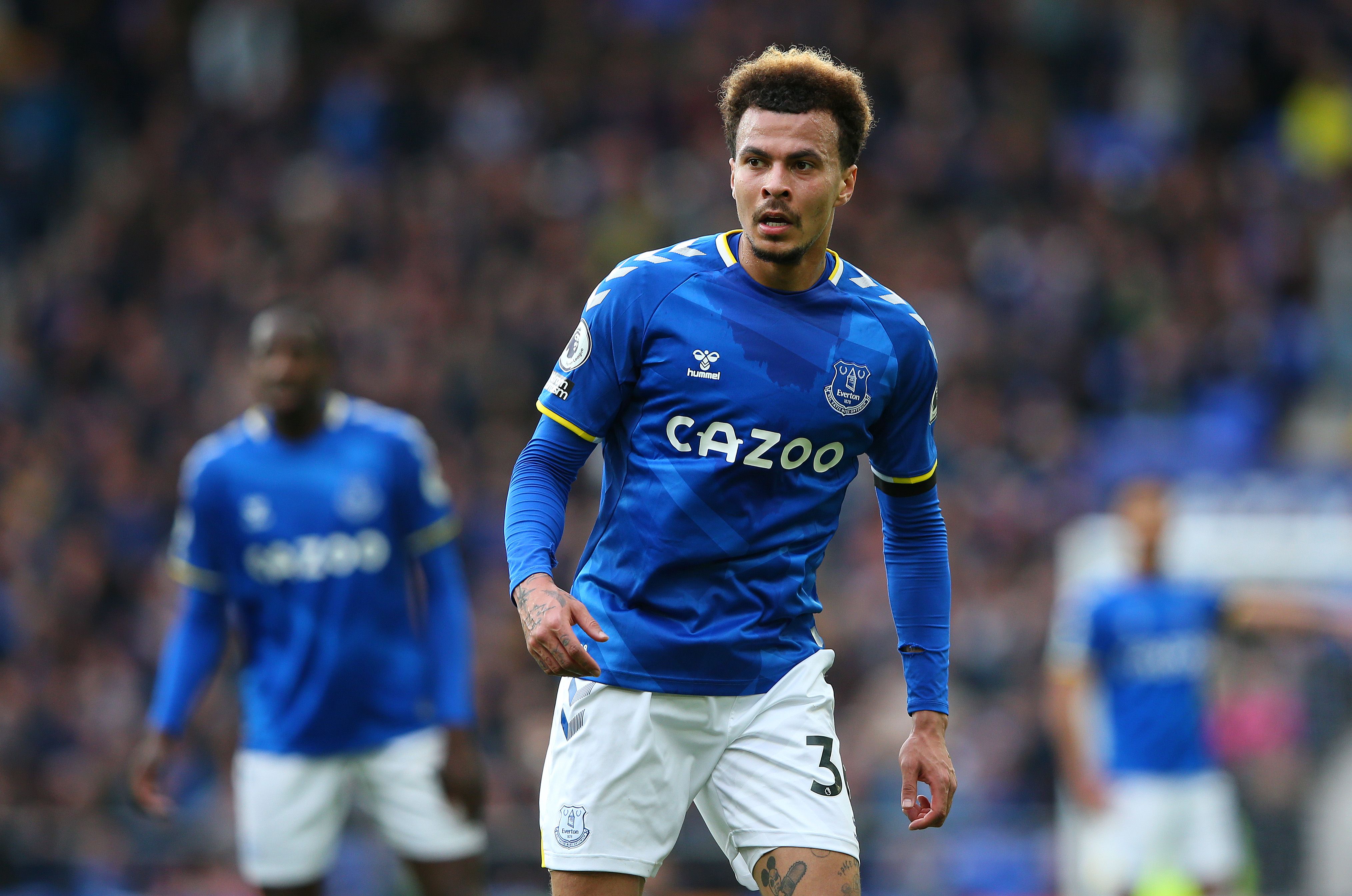 Dele signed for relegation-threatened Everton