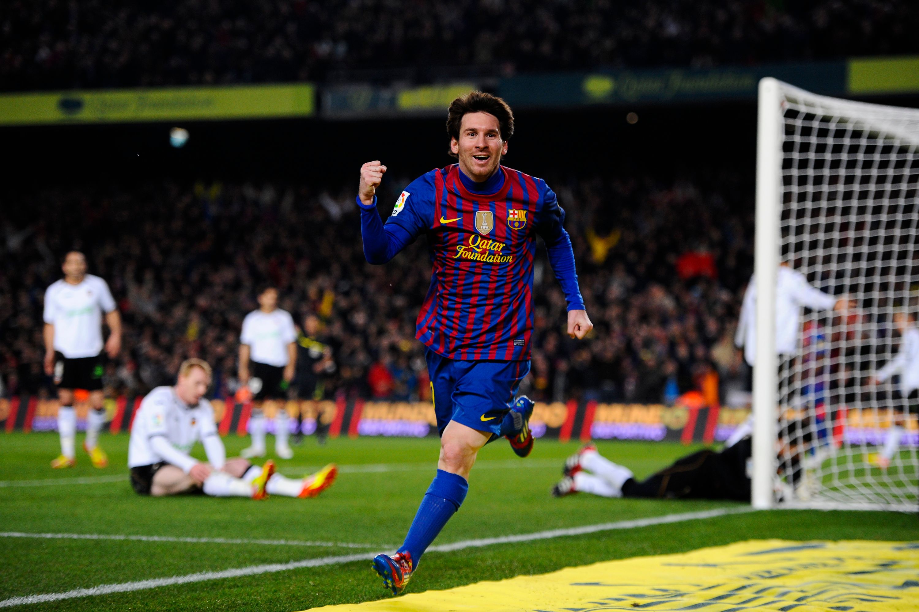 Messi scored 91 goals in a calendar year