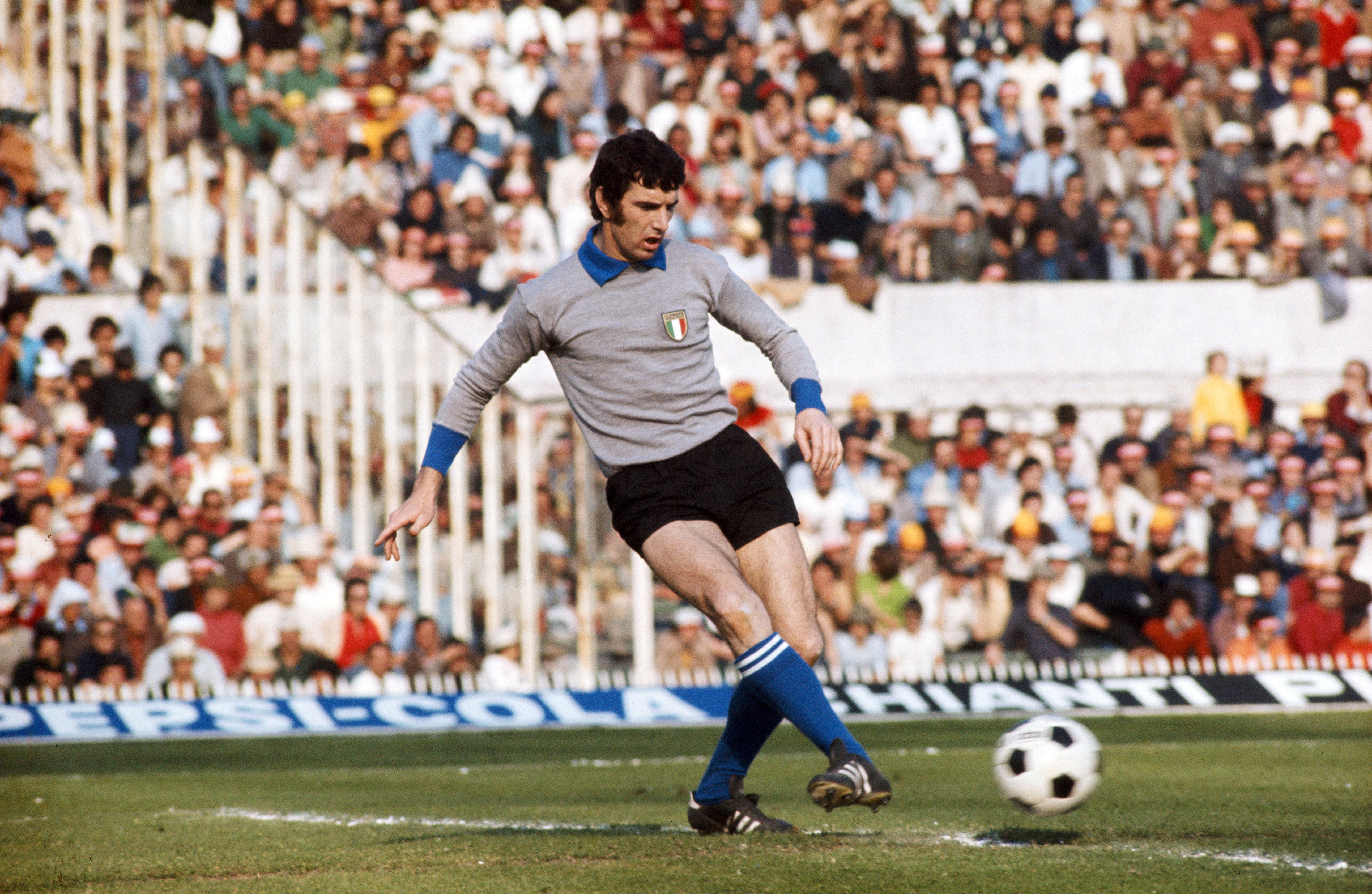 Dino Zoff representing Italy
