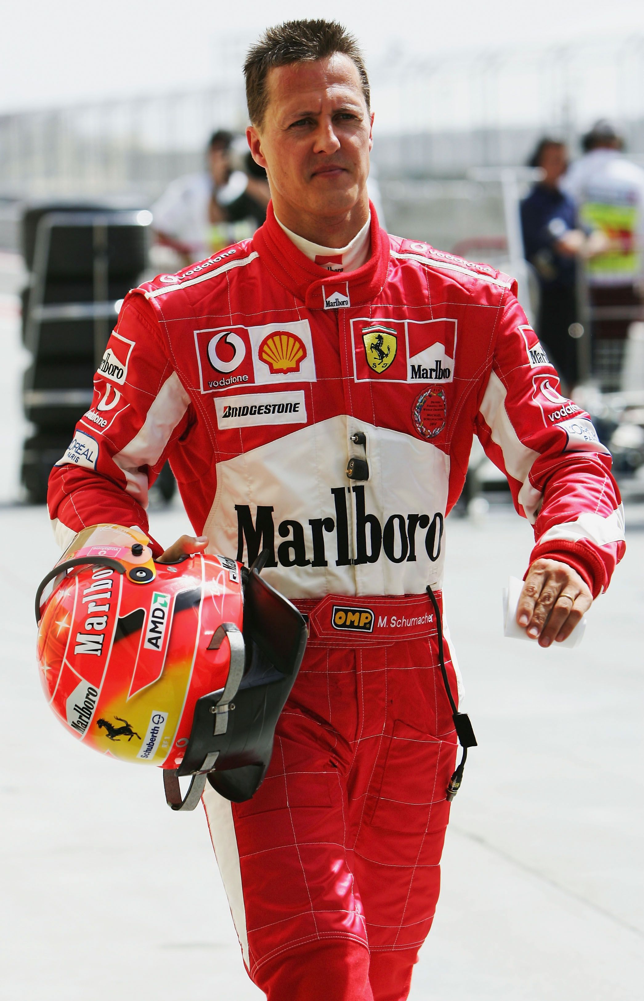 Michael Schumacher during Ferrari days